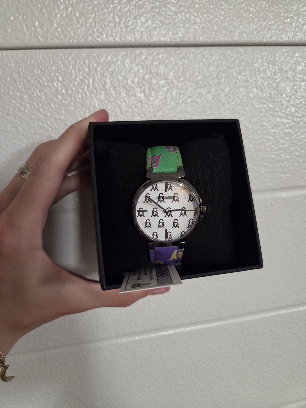Steve Madden Monogram Watch